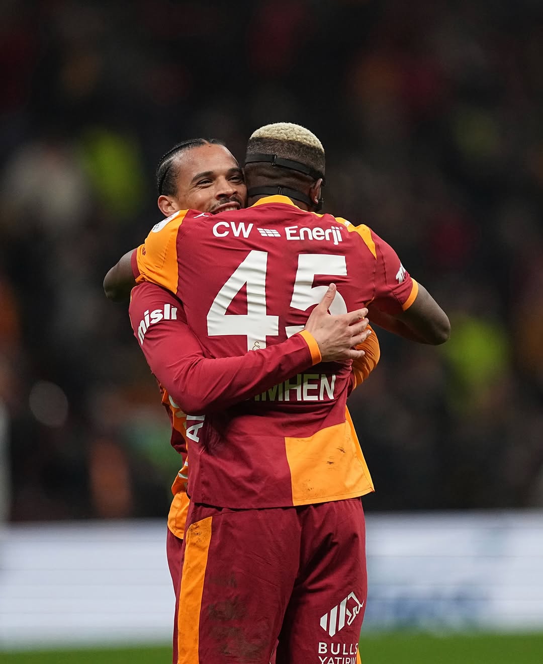 Galatasaray Spor Kulübü, Leroy Sane ve Victor Osimhen'i Kutladı