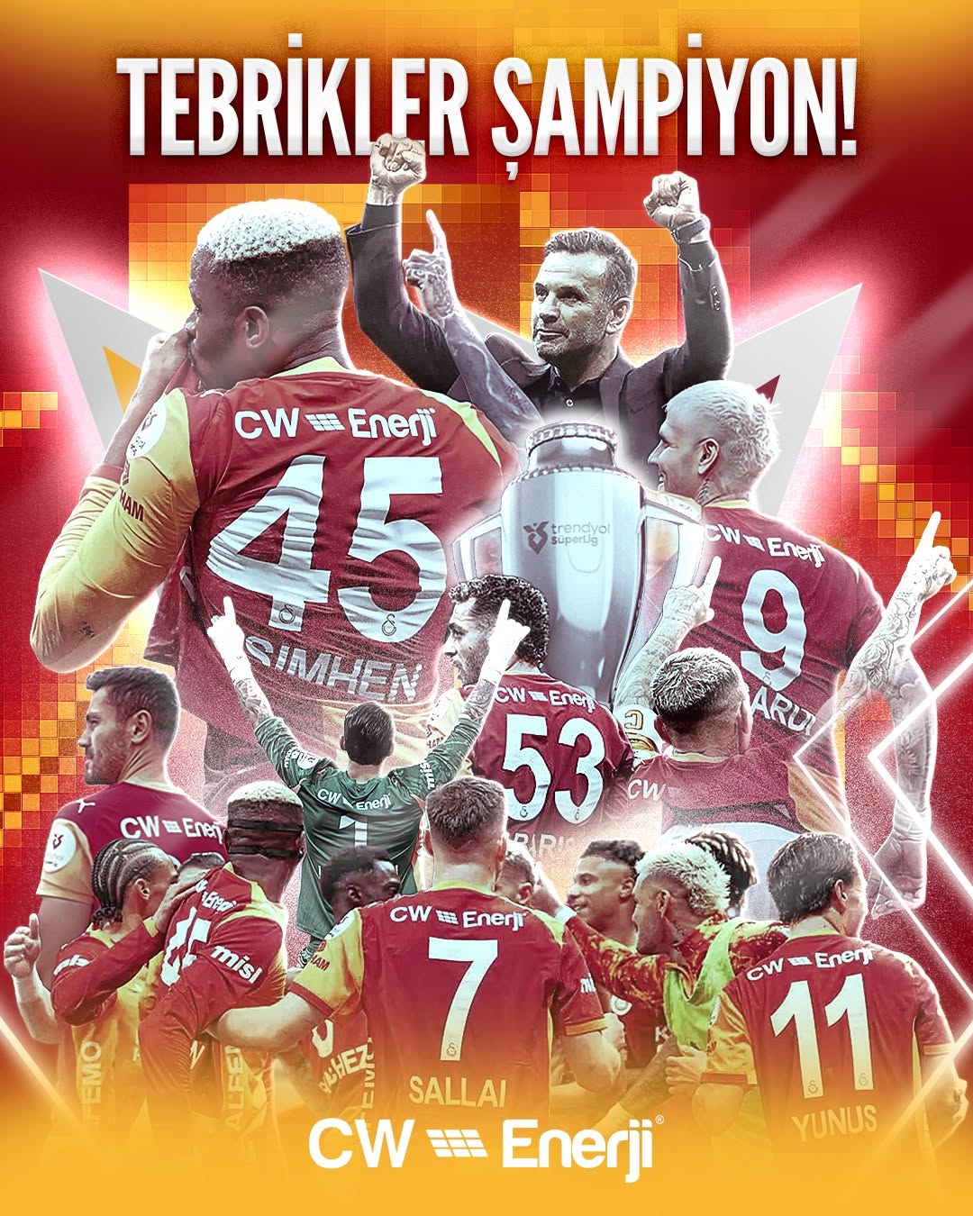 Galatasaray Spor Kulübü, Trendyol Süper Lig 2025-2026 Sezonunu Şampiyon Olarak Tamamladı