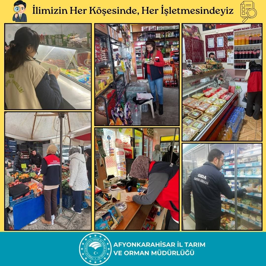 Güvenilir Gıda İçin Sahada Yoğun Mesai