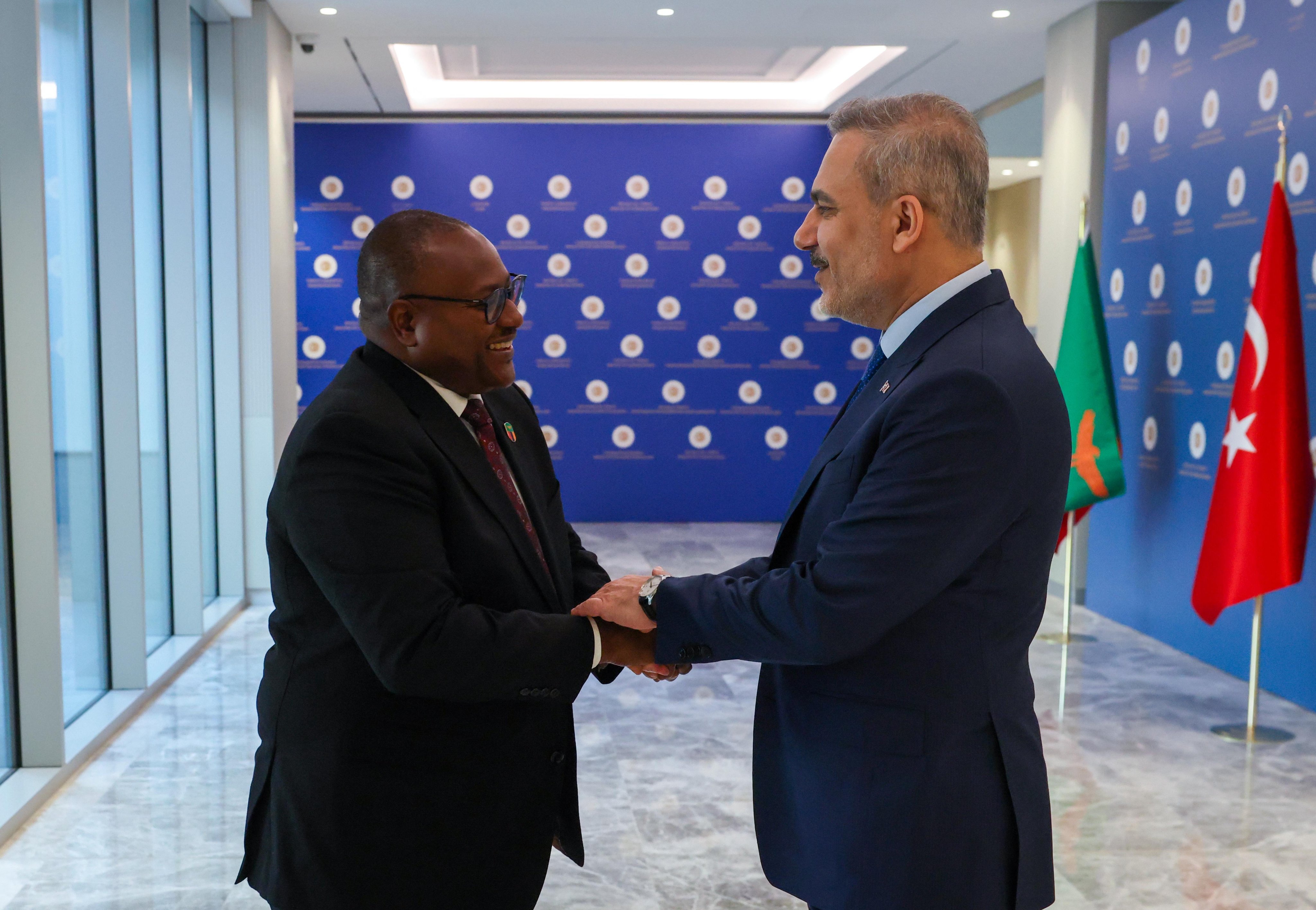 Hakan Fidan, Zambiyalı Dışişleri Bakanı ile görüştü