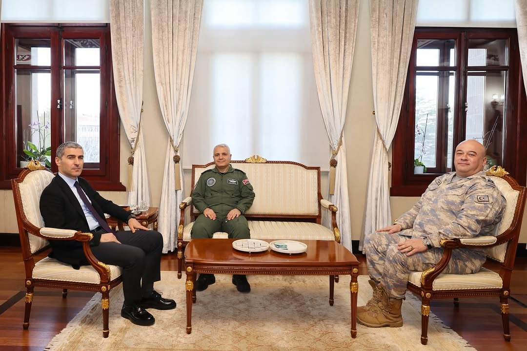 Hava Savunma Komutanlığı Kurmay Başkanı Hv.Tuğg. İhsan Kaplan, 17’nci Hava ve Füze Savunma Üs Komutanı...