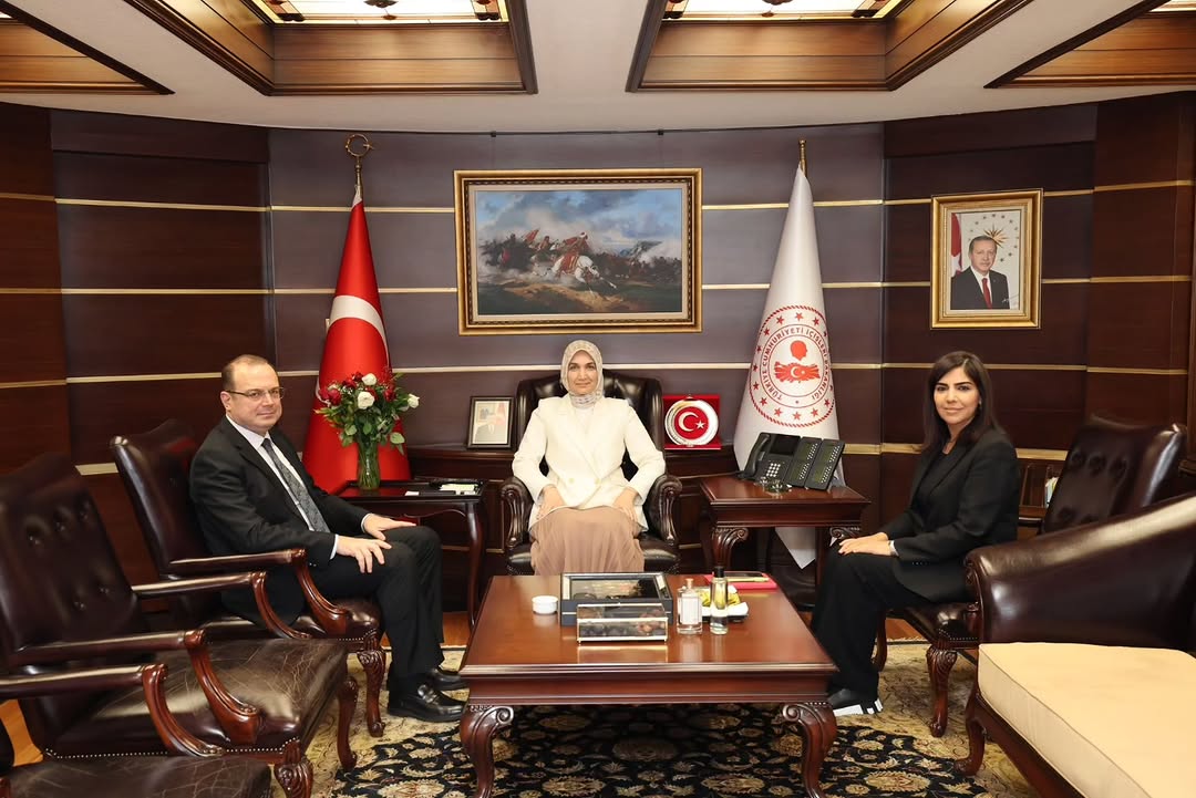 İçişleri Bakan Yardımcısı Doç. Dr. Kübra Güran Yiğitbaşı, TGRT Ankara Temsilcisi Fatih Atik'le Görüştü