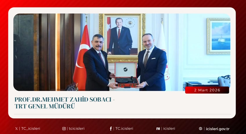 İçişleri Bakanı Mustafa Çiftçi'nin Kabul ve Görüşmeleri