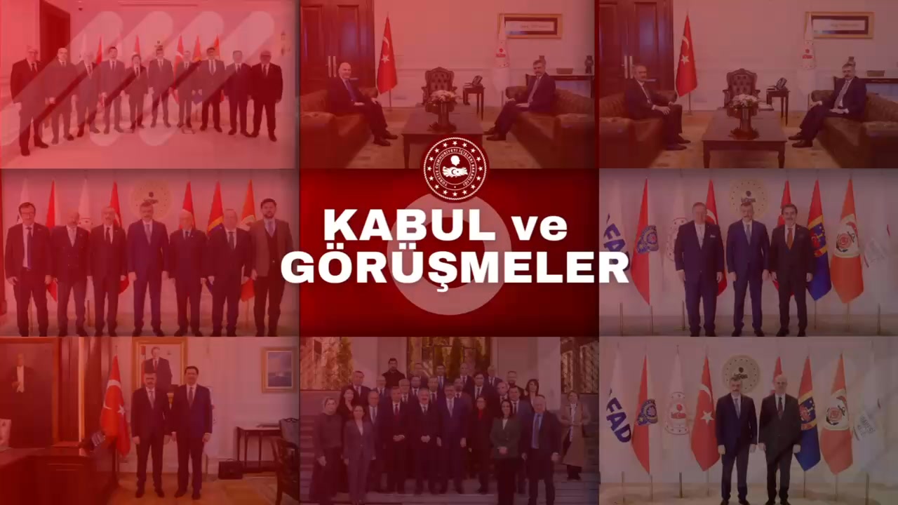 İçişleri Bakanımız Sayın Mustafa Çiftçi'nin Kabul ve Görüşmeleri