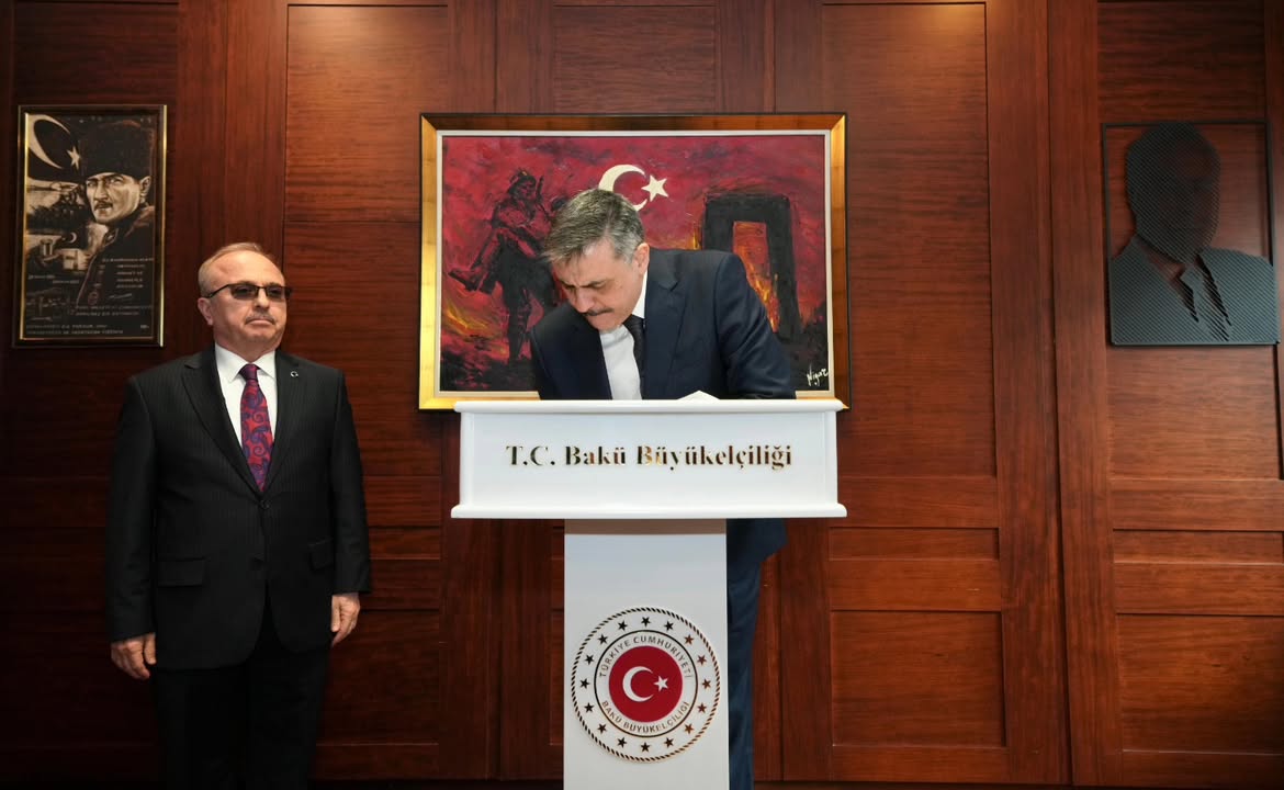 İçişleri Bakanlığı'ndan Bakü Büyükelçiliği Ziyareti