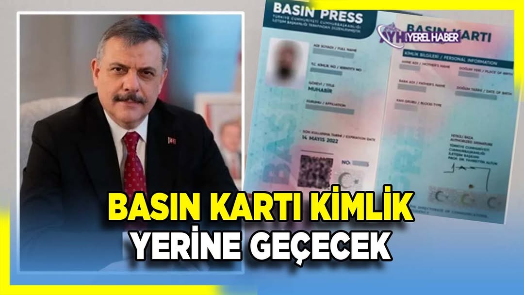 İçişleri Bakanlığı'ndan Basın Kartı Talimatı