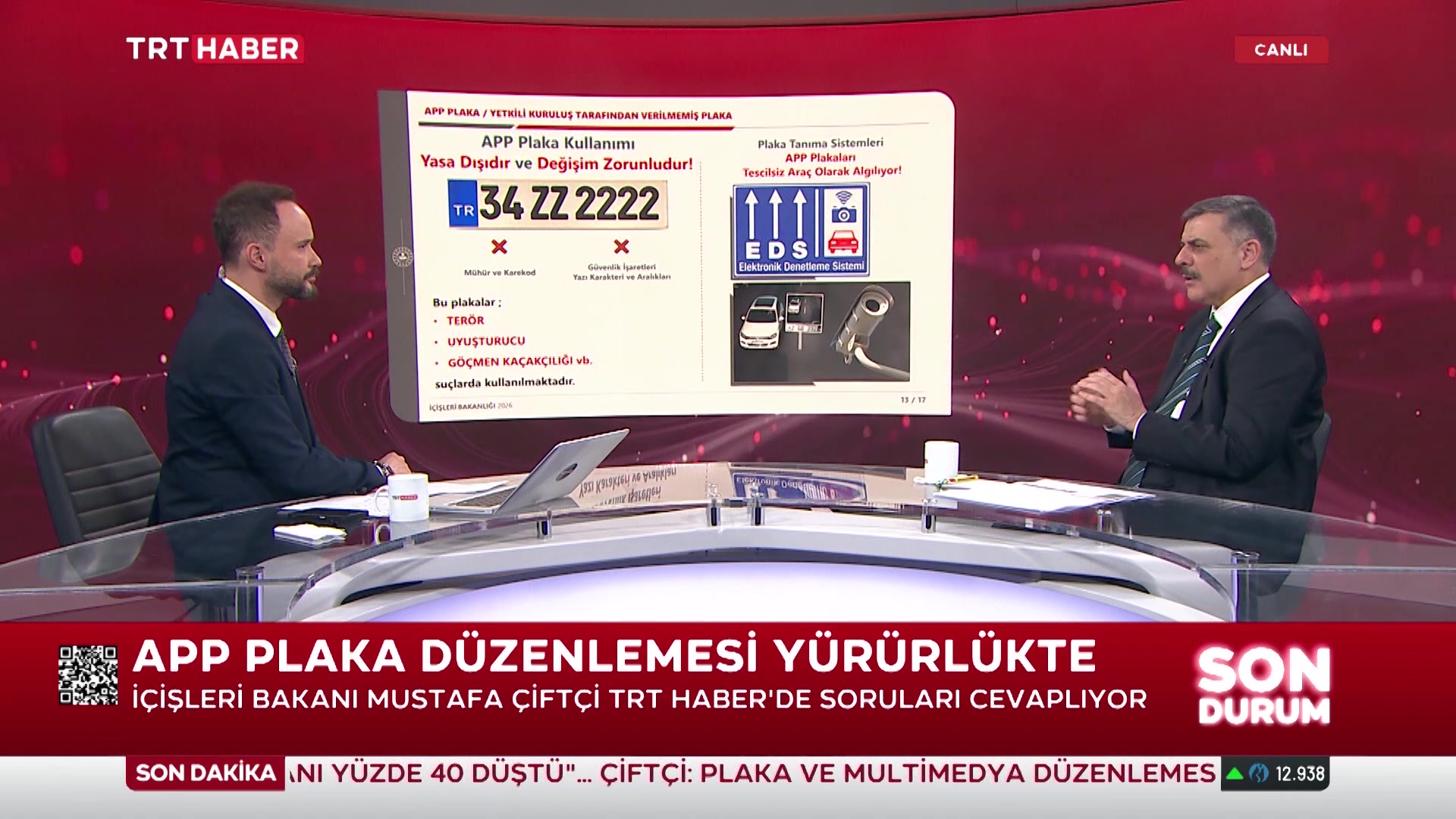 İçişleri Bakanlığı: Standart veya Standart Dışı Plakaları Kabul Ediyoruz