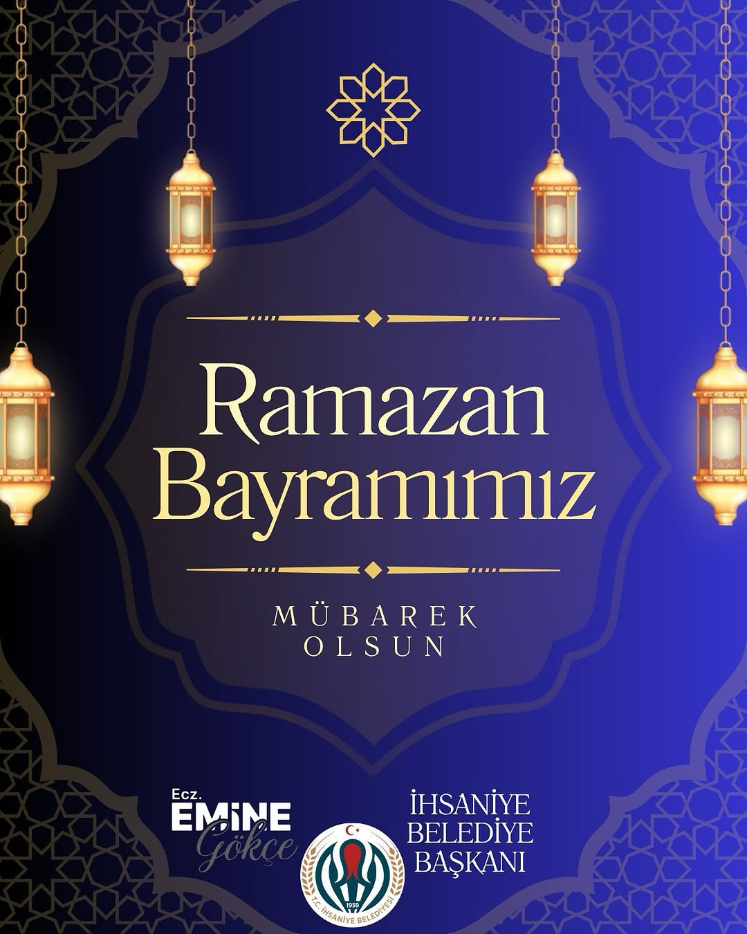 İhsaniye Belediye Başkanı'ndan Ramazan Bayramı Kutlaması