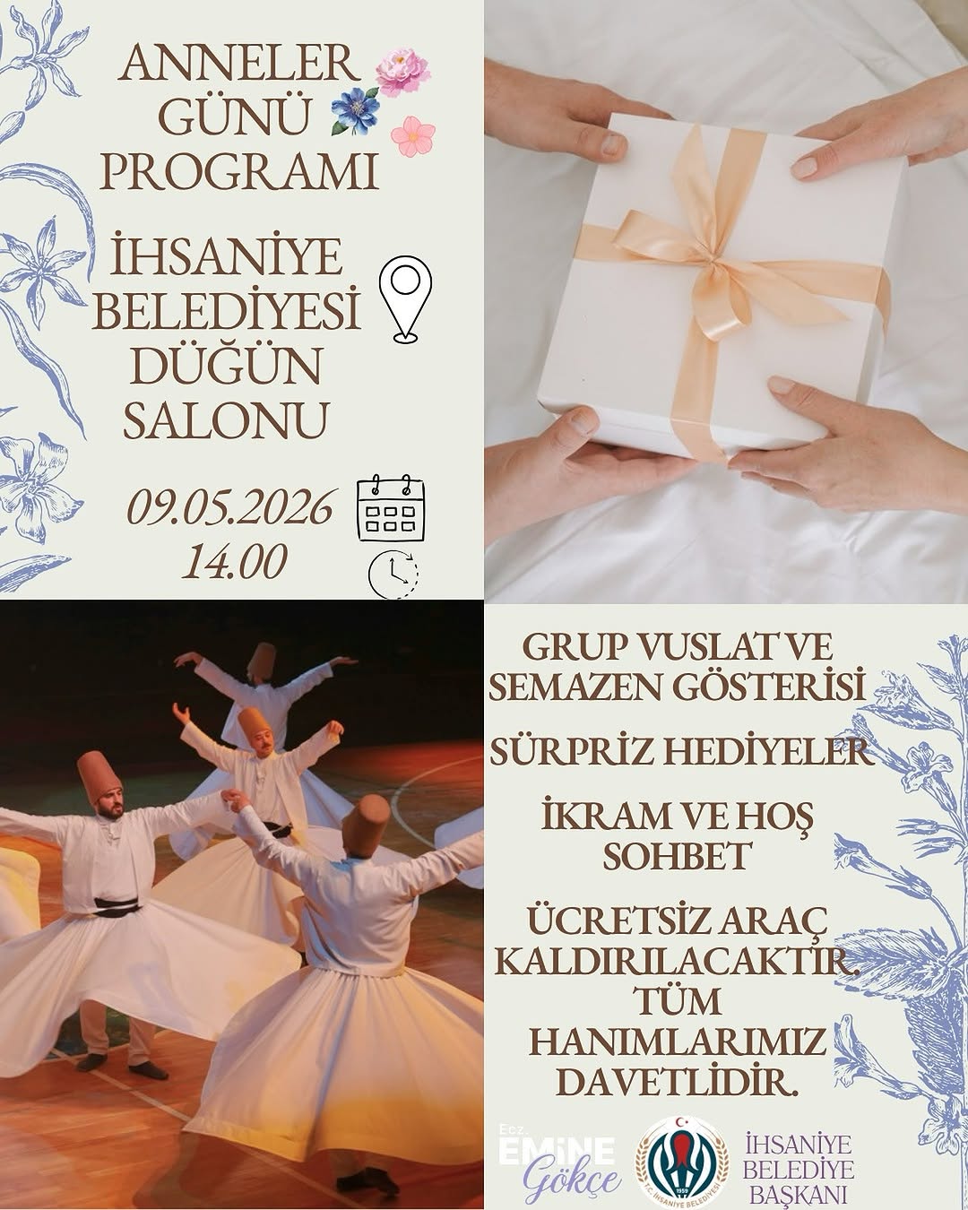 İhsaniye Belediyesi Anneler Günü Programı