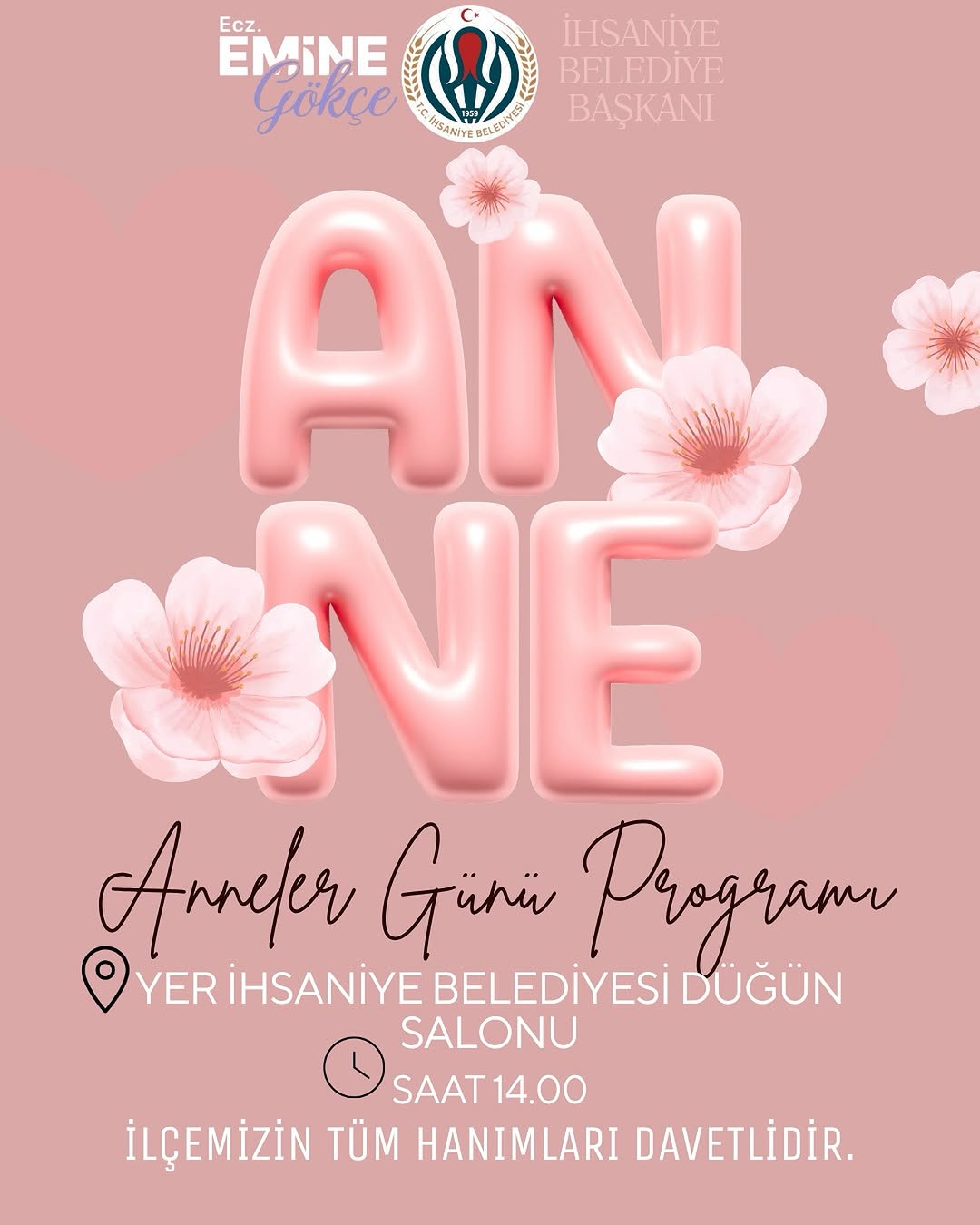 İhsaniye Belediyesi'nden Anneler Günü Etkinliği
