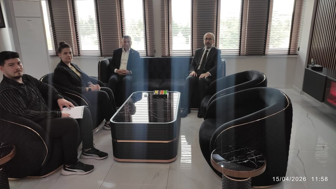 İl Sağlık Müdürü Dr. Hakkı Öztürk, Beyyazı Belediye Başkanı Asım Altıntaş’ı Ziyaret Etti