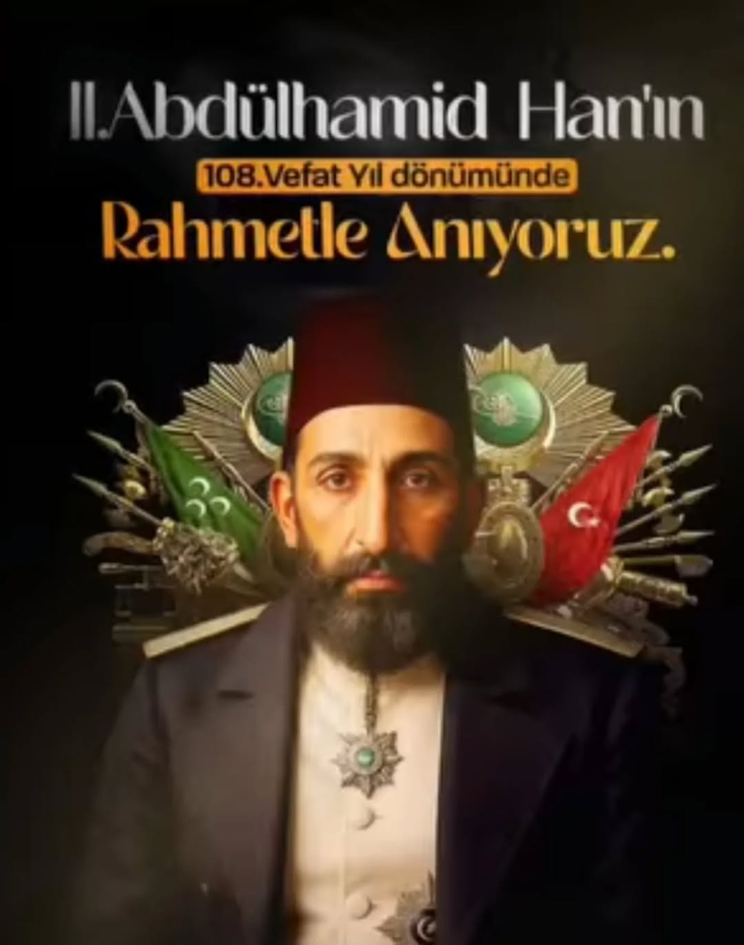 Kayıhan Belediye Başkanı Mustafa Demiray'dan Sultan Abdülhamit Han'a Vefa Paylaşımı