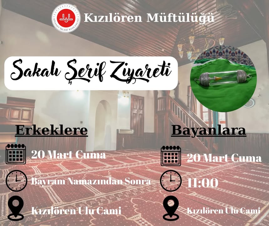 Kızılören Müftülüğü'nden Duyarlılık Örneği