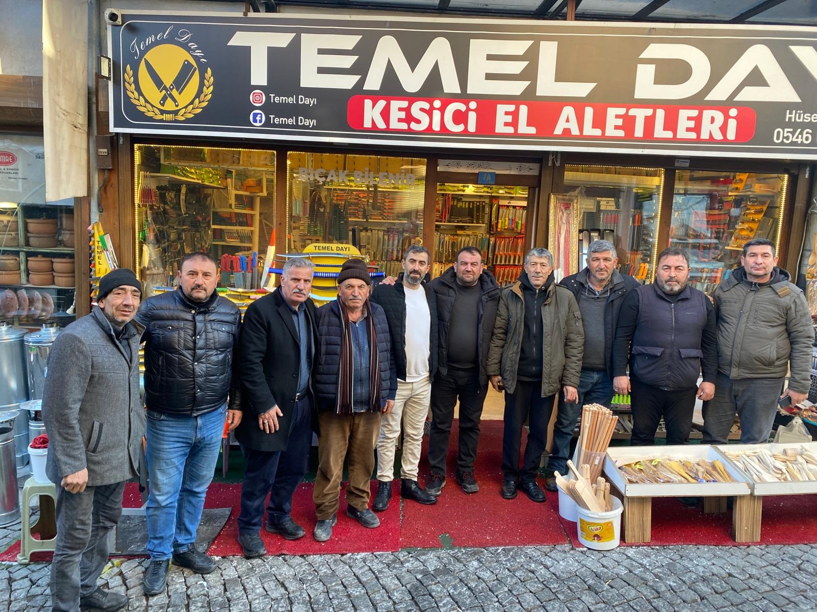 Kunak, Demirciler Çarşısı’nı Adeta Fethetti: Esnaftan Güçlü Destek