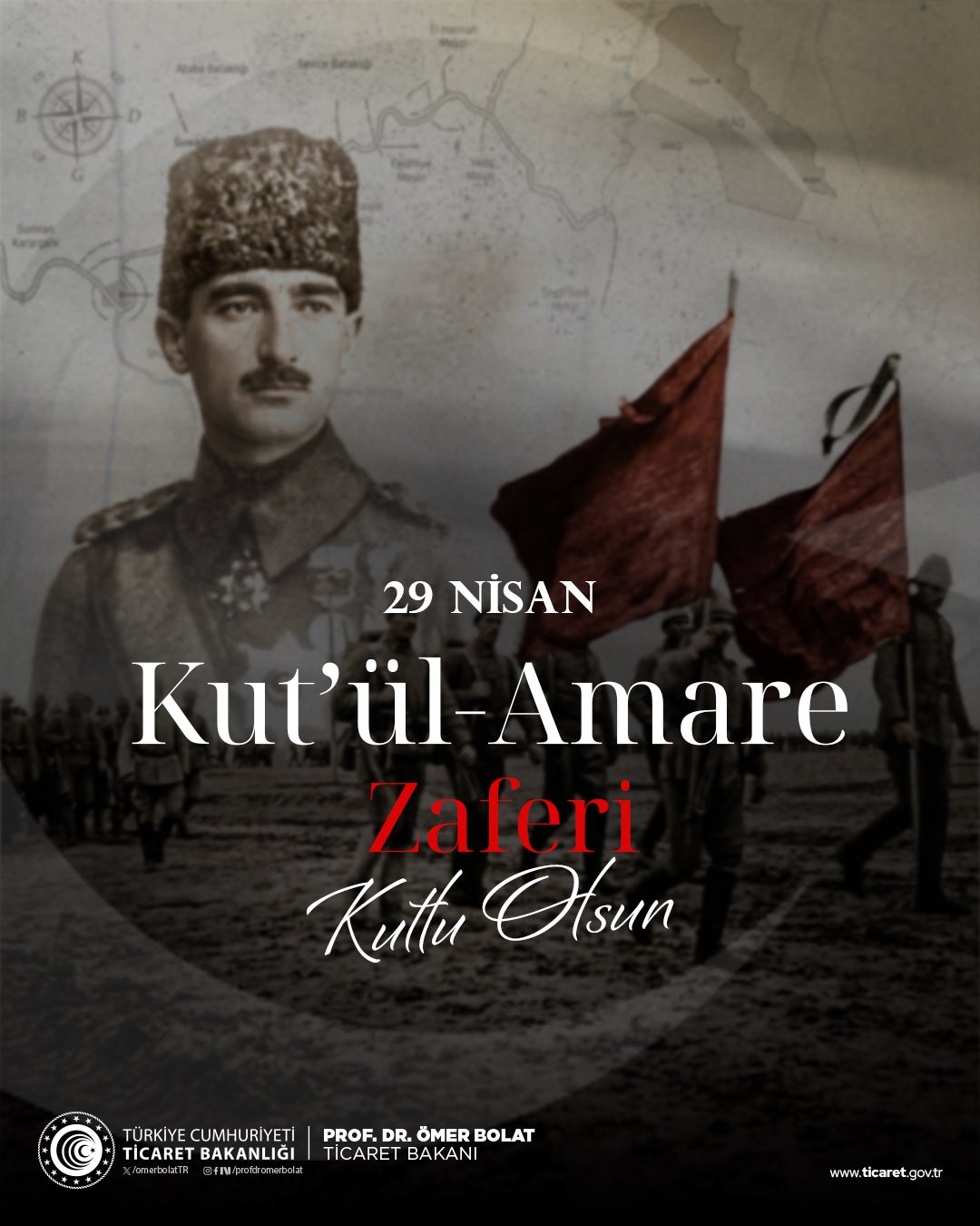 Kut al-Amarah Zaferi'nin 110. Yıldönümü Anıldı