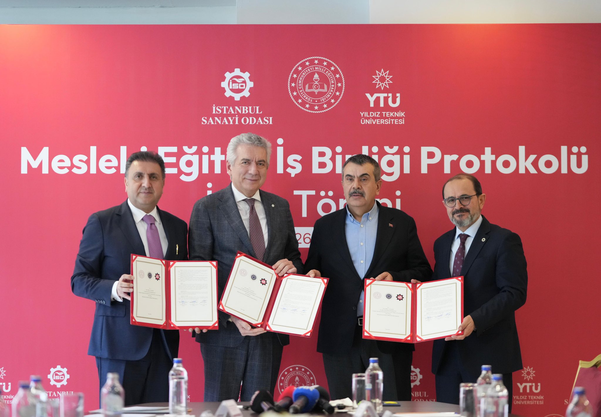 Milli Eğitim Bakanı, Mesleki Eğitim Protokolü İmzaladı