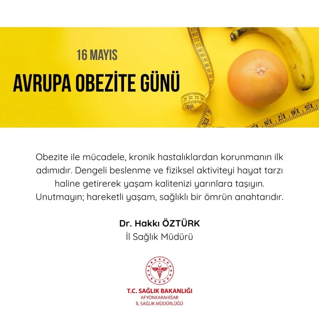 Obezite ile Mücadele Kronik Hastalıklardan Korunmanın İlk Adımıdır