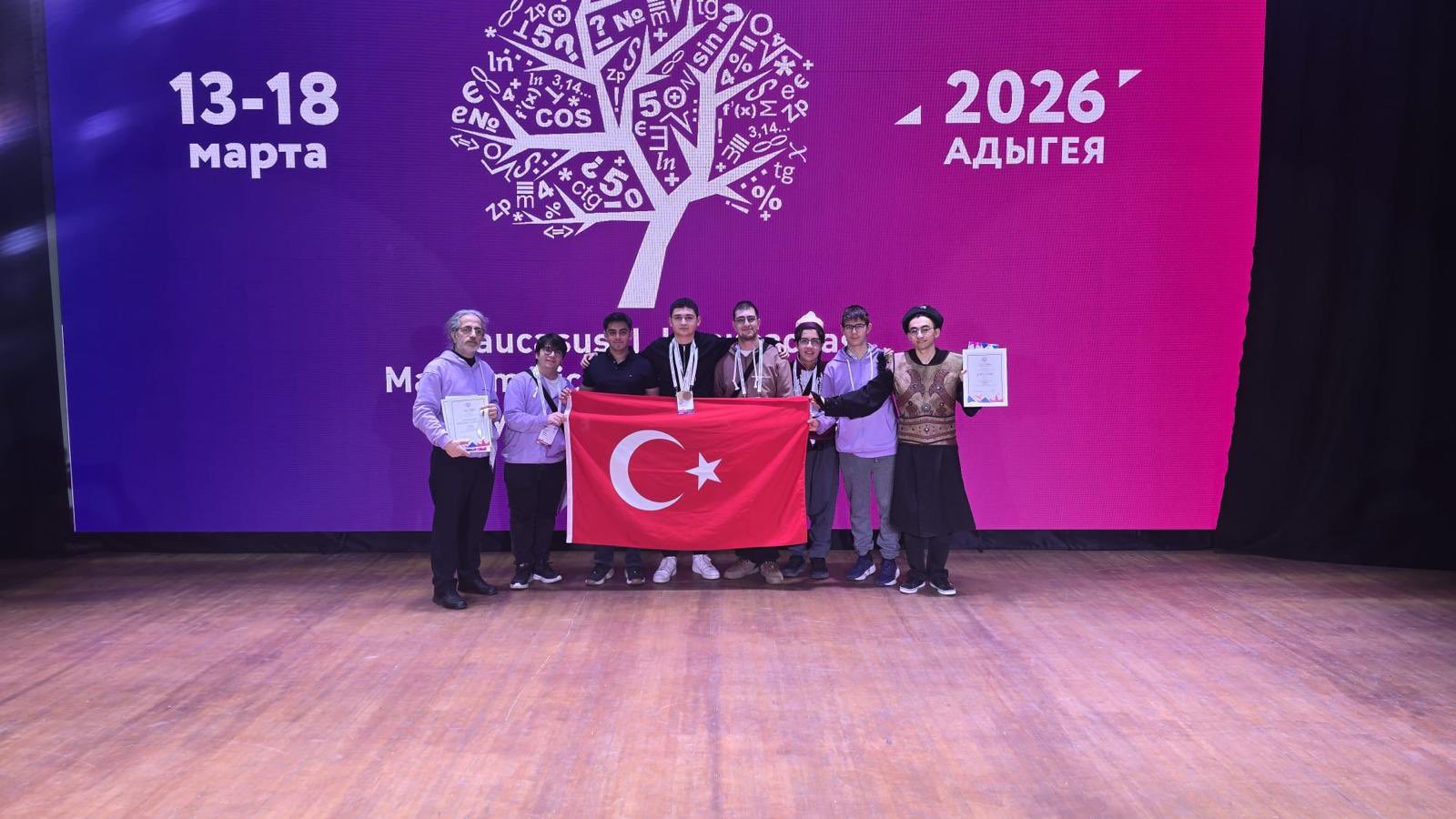 Öğrencilerden Uluslararası Başarı