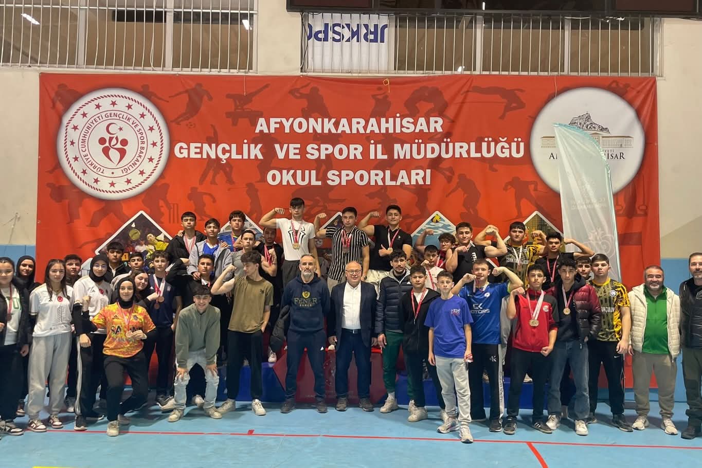 Okul Sporları Gençler Bilek Güreşi Müsabakaları Tamamlandı