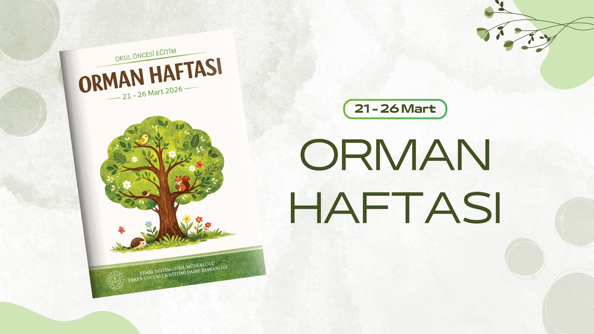 Orman Haftası Etkinlikleri Açıklandı