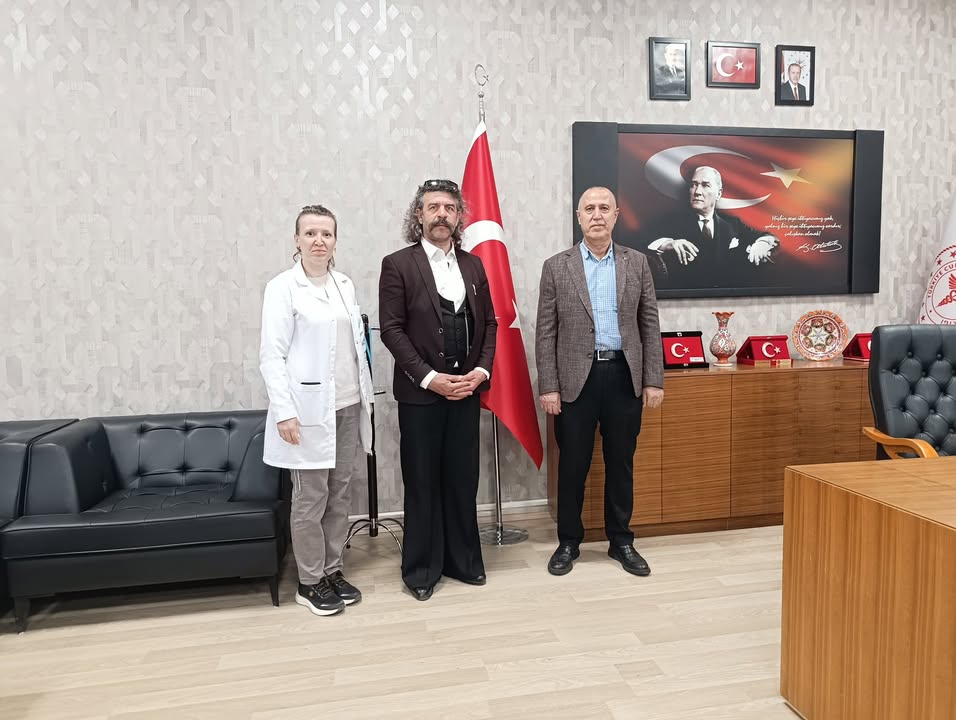 Pala Dayı, Afyonkarahisar Devlet Hastanesi Başhekimini Ziyaret Etti