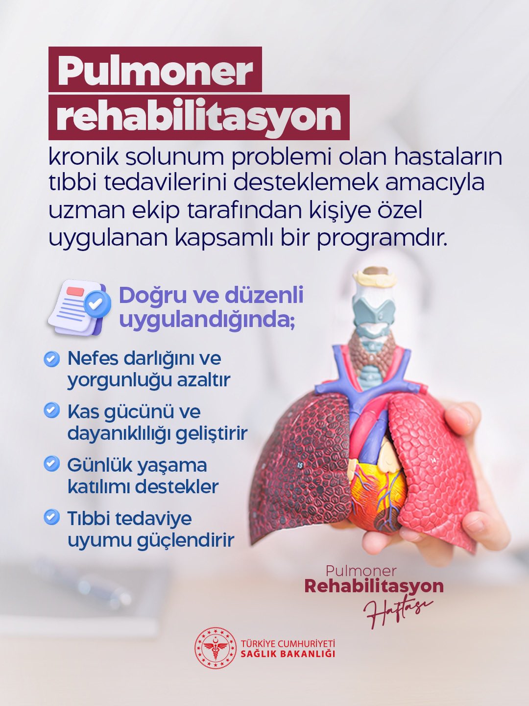 Pulmoner Rehabilitasyon Bilgilendirmesi