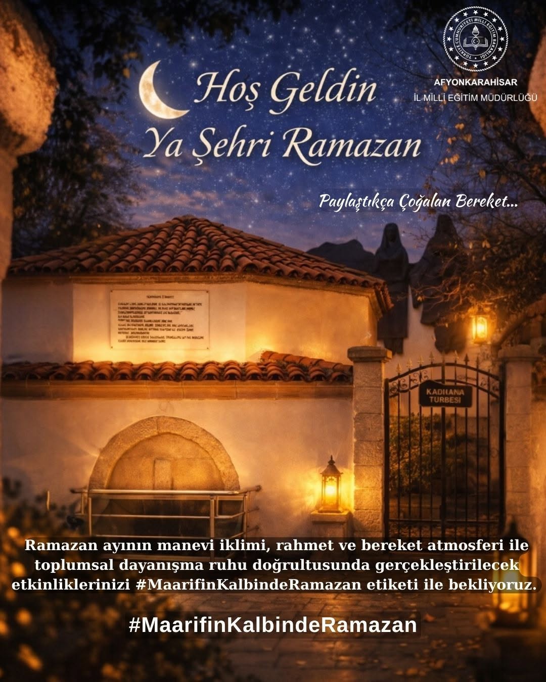Ramazan Ayı: Rahmet, Bereket ve Paylaşma Ruhuyla Eğitim Camiasına Huzur Getiriyor