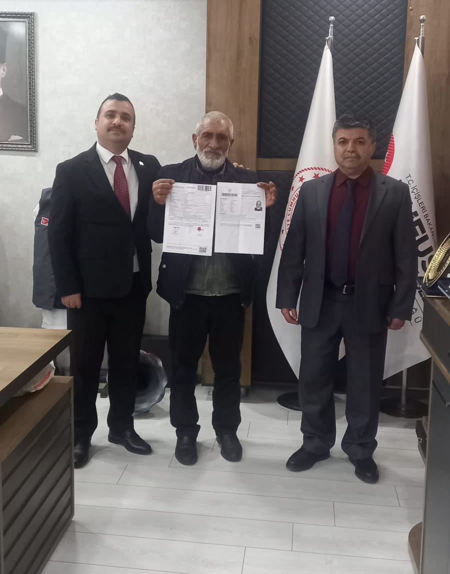 Saklı Nüfus Başvurusu Sonuçlandı: Galip Cimbil Türk Vatandaşlığını Kazandı