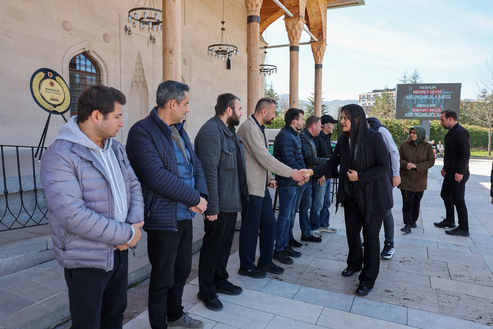 Sebahat Akgül'ün cenazesi Paşa Camii'nde gerçekleştirildi