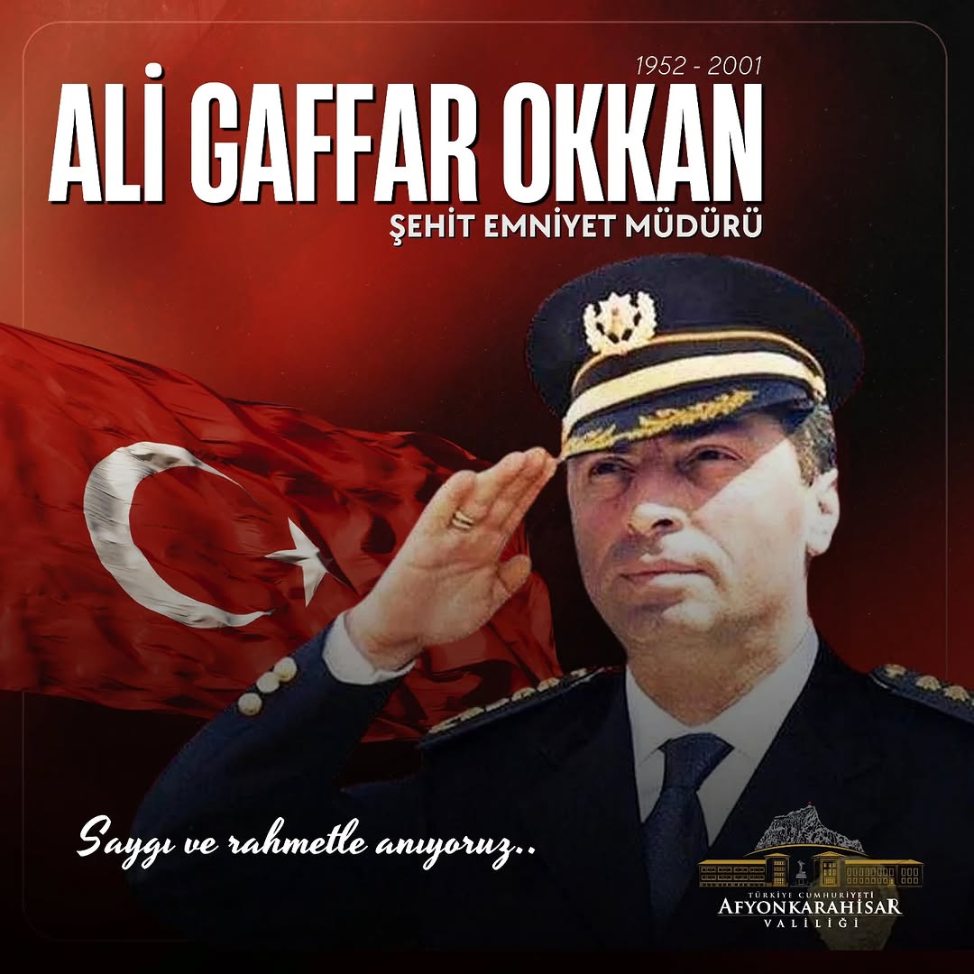 Şehit Emniyet Müdürü Ali Gaffar Okkan ve 5 Kahraman Polis Memuru 25. Yıl Dönümünde Anıldı