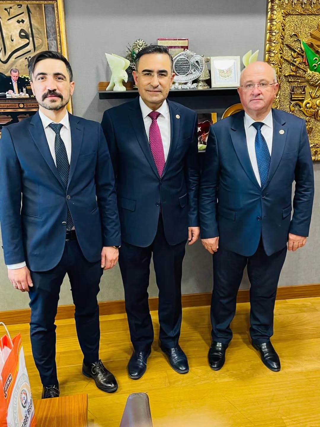 Serban ve Gazlıgöl Belediye Başkanları TBMM'de Buluştu