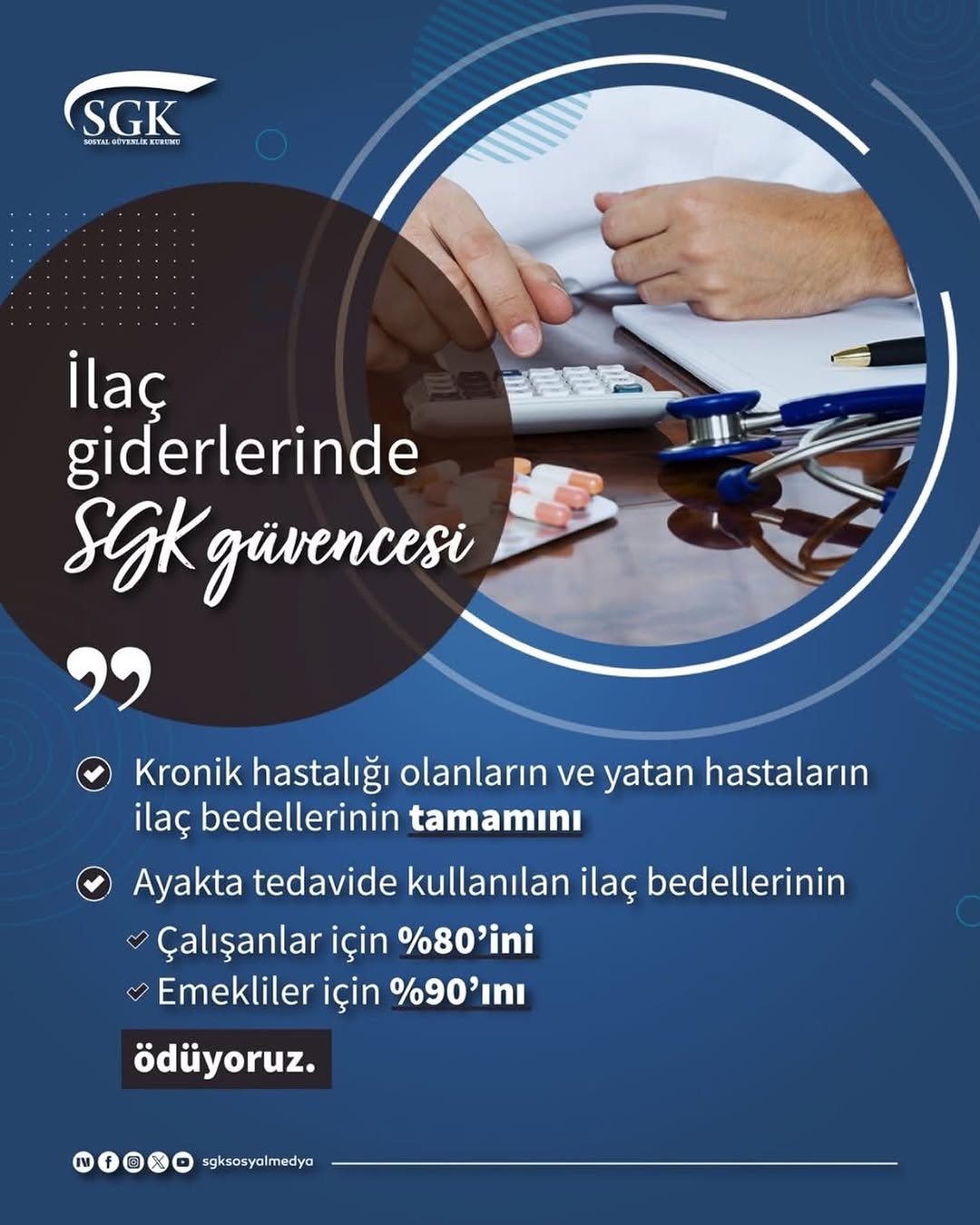 SGK Güvencesiyle İlaç Giderleriniz Her Zaman Emniyet Altında