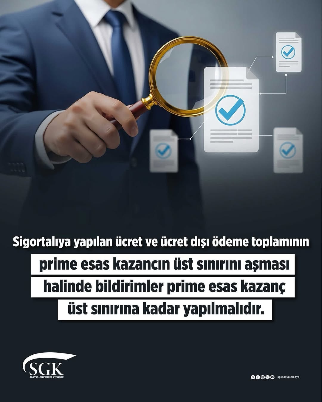 SGK İl Müdürlüğünden Önemli Açıklama: Prime Esas Kazancın Üst Sınırı Aşılması Durumunda Yapılması Gerekenler