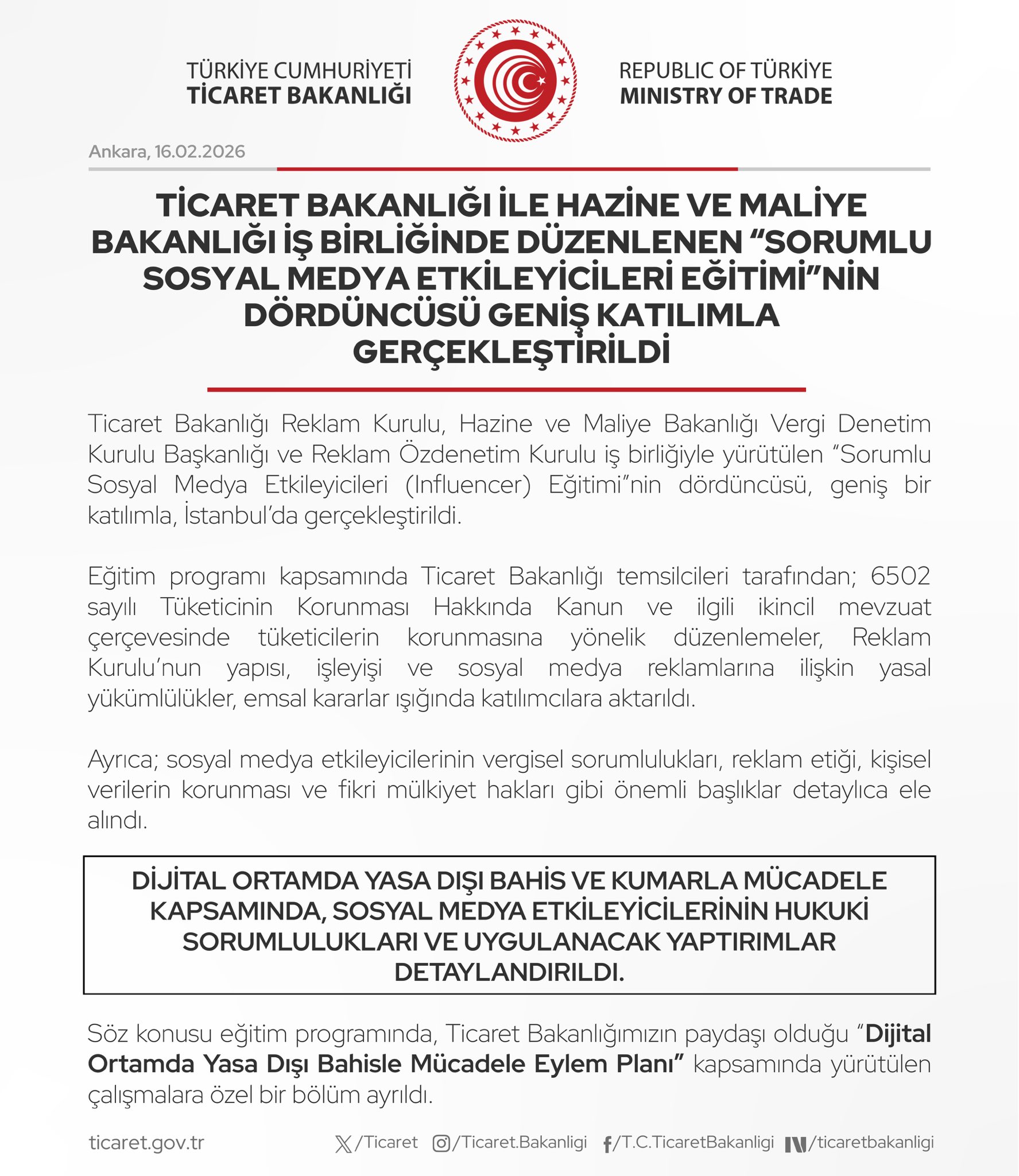 Sosyal Medya Eğitimi Düzenlendi