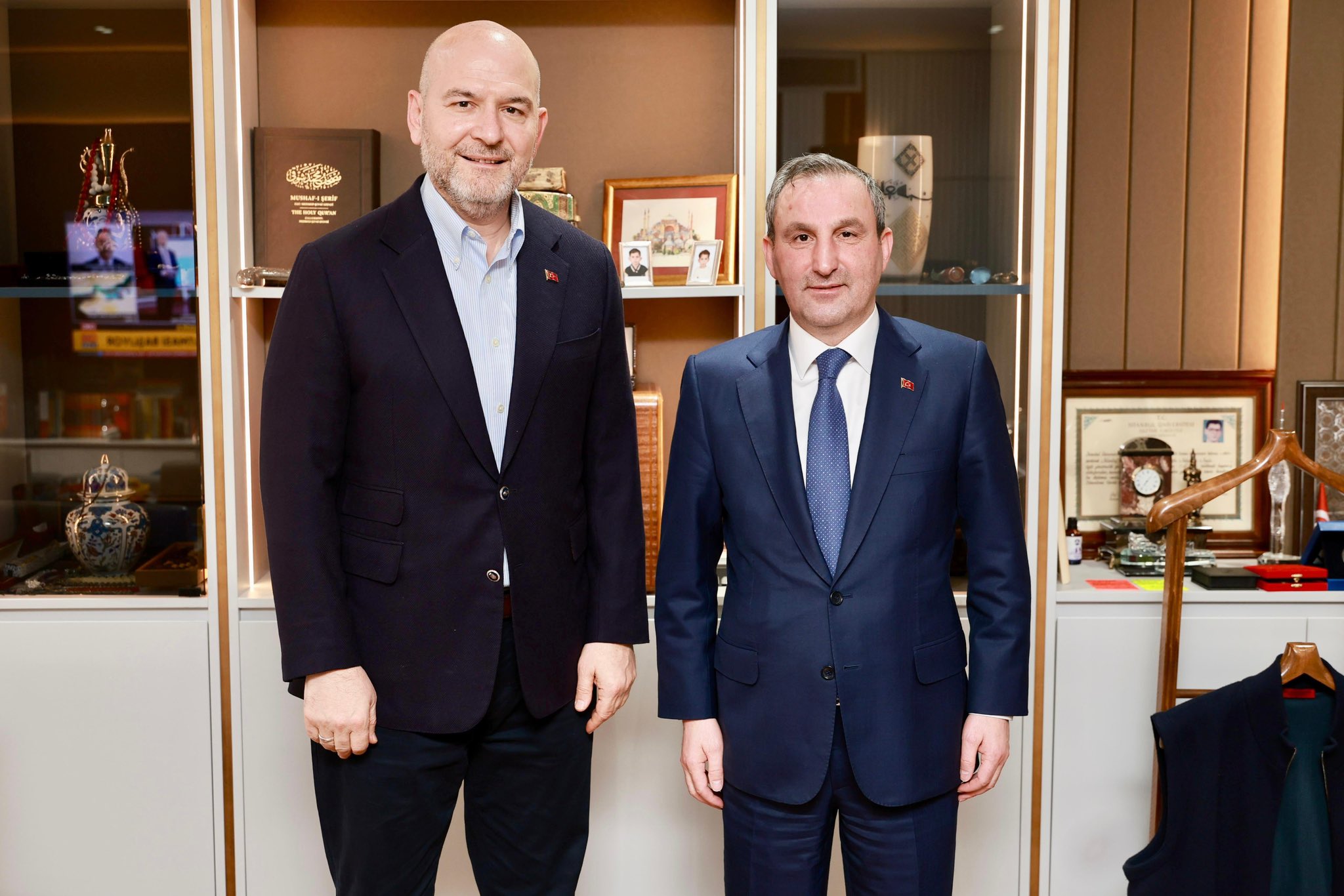 Süleyman Soylu'ya ziyaret gerçekleştirildi