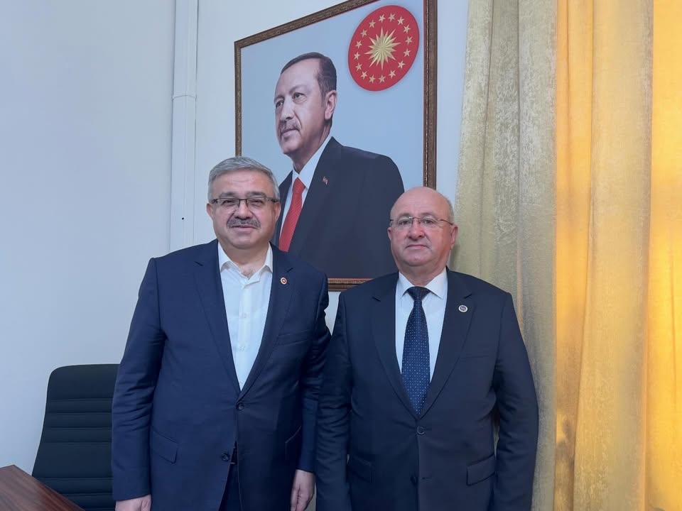 TBMM'de Sinanpaşa Serban Belediye Başkanı Ünal Çelikkol'a Ziyaret