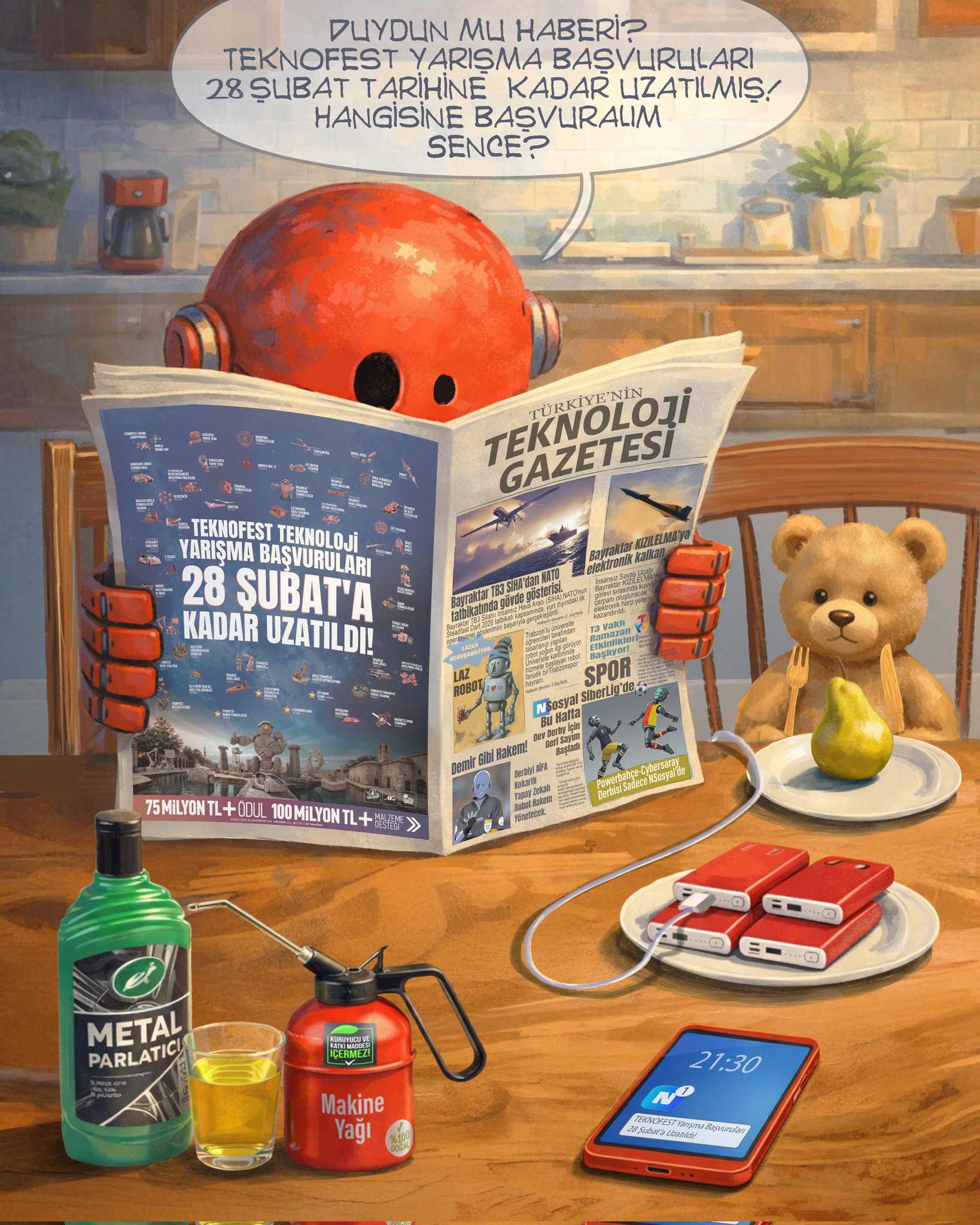 Teknoloji Yarışmaları Başvuruları