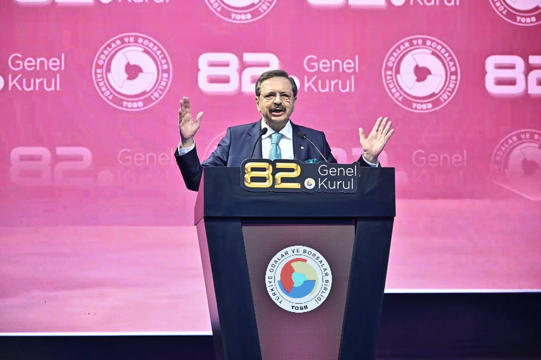TOBB Başkanı Mustafa Rifat Hisarcıklıoğlu'nun Ticaret Bakanı Ömer Bolat'ın Katılımıyla Gerçekleşen 82. Genel Kurul Paylaşımı