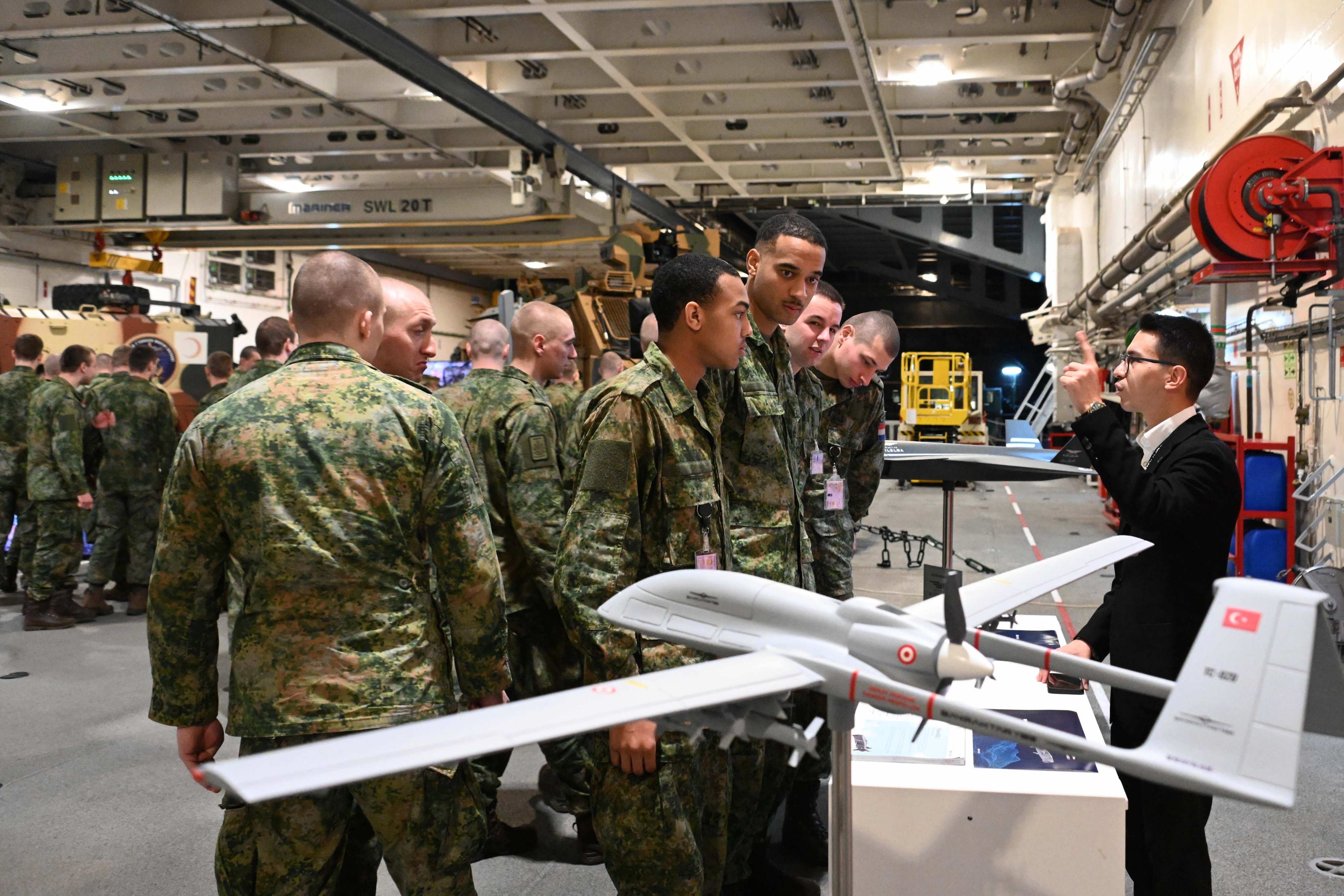 Türk Deniz Görev Kuvveti Rotterdam'da