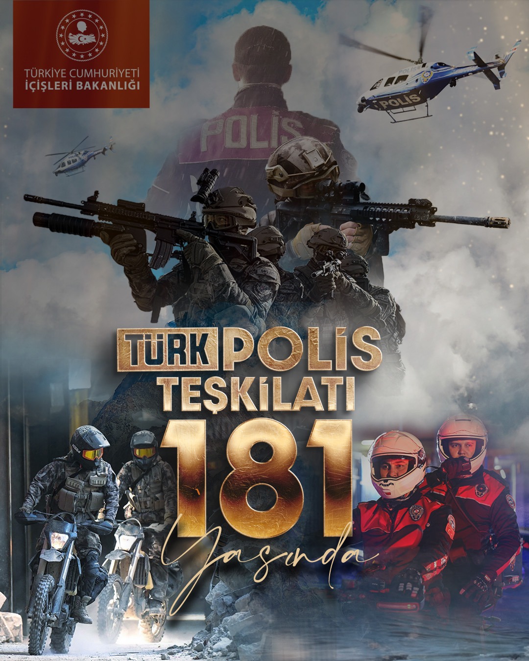 Türk Polis Teşkilatı'nın 181. Yıl Dönümü Kutlandı