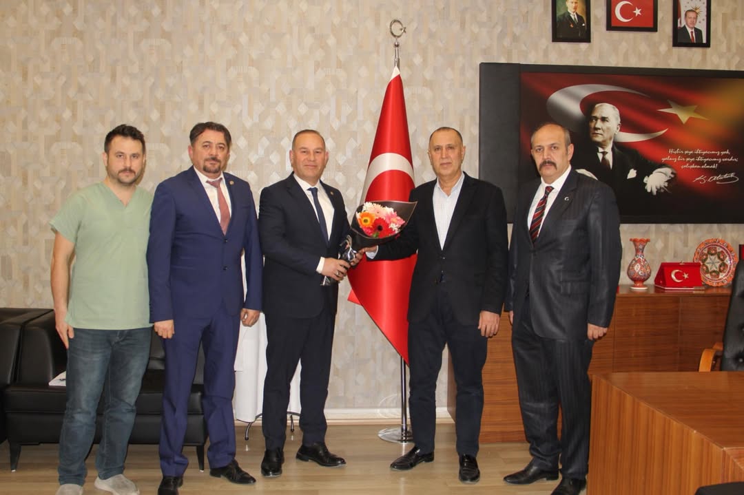 Türk Sağlık-Sen Afyonkarahisar Şube Başkanı Mehmet Ali Öztürk ve Yönetim Kurulu Üyelerinden Başhekim Op. Dr. Osman Acar'a Ziyaret