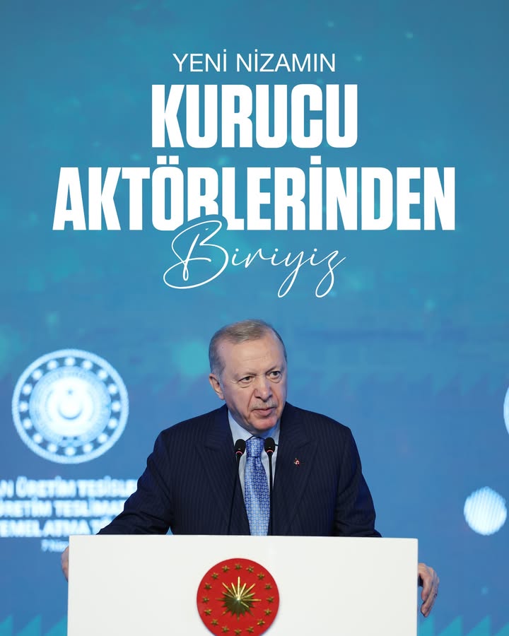 Türkiye Cumhurbaşkanı Recep Tayyip Erdoğan'dan Yeni Nizamın Kurucu Aktörleriyle İlgili Önemli Açıklama