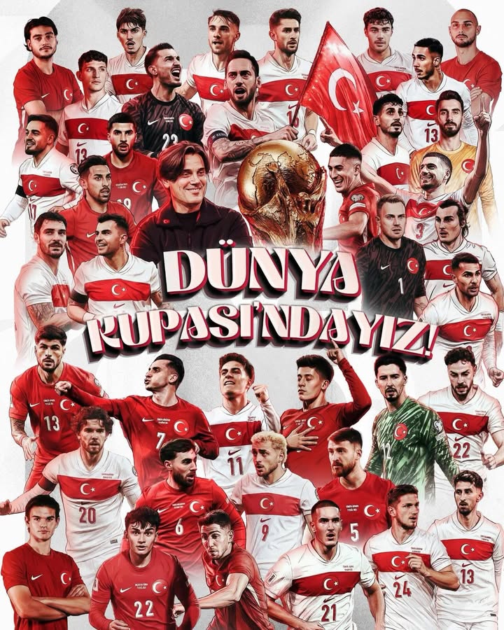 Türkiye Futbol Milli Takımı 2002'den 2026'ya Dünya Kupası'nda!