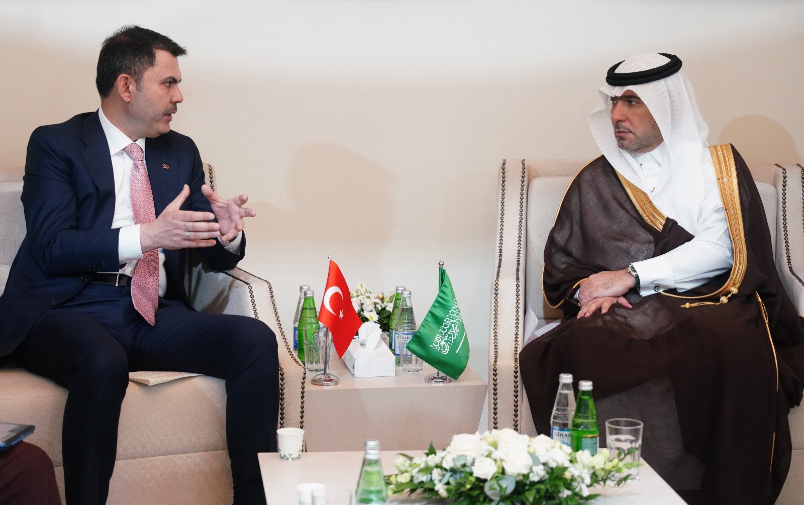 Türkiye ve Suudi Arabistan arasında ikili görüşme