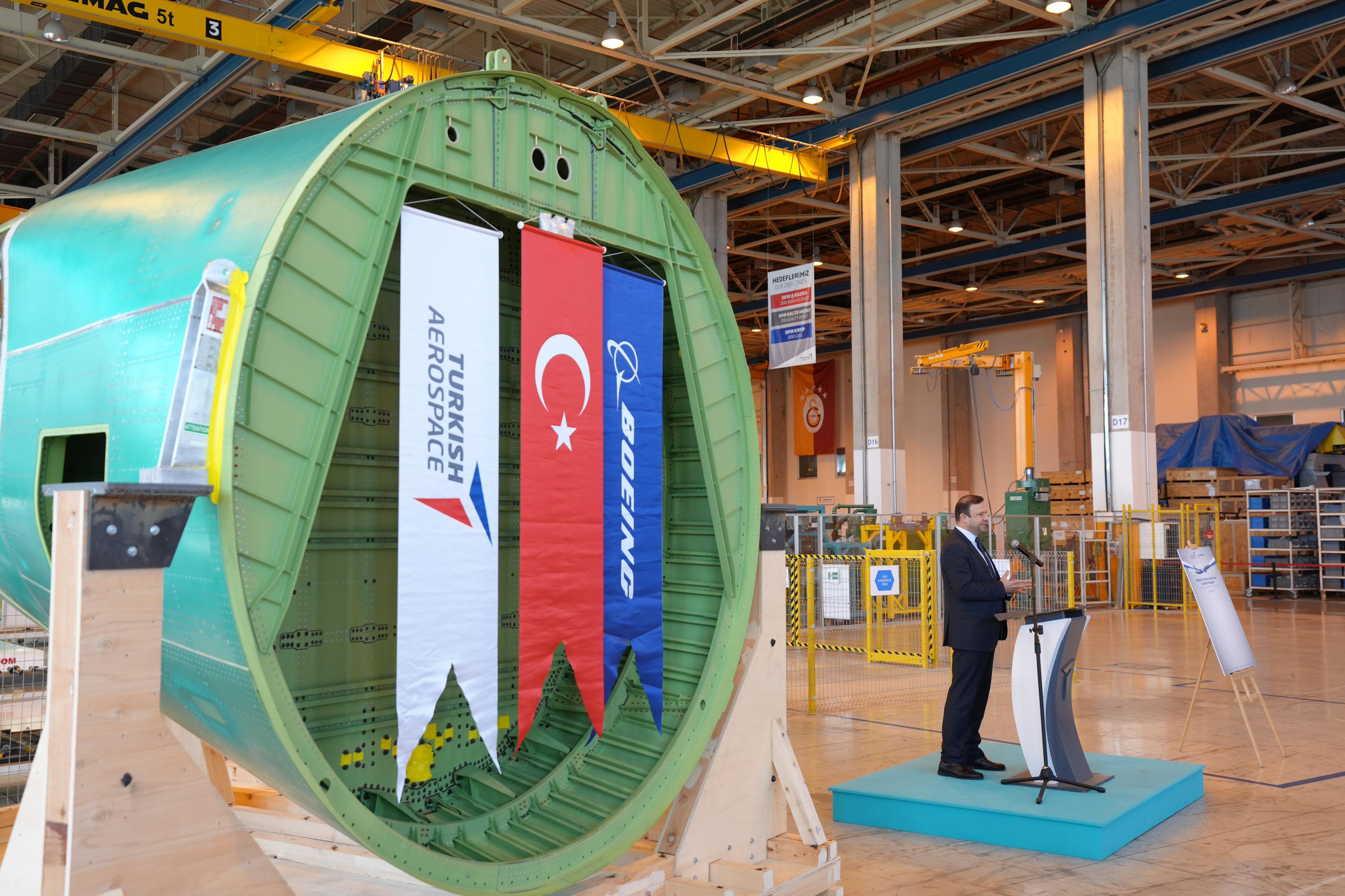 TUSAŞ'tan Boeing 737 MAX10 Teslimatı