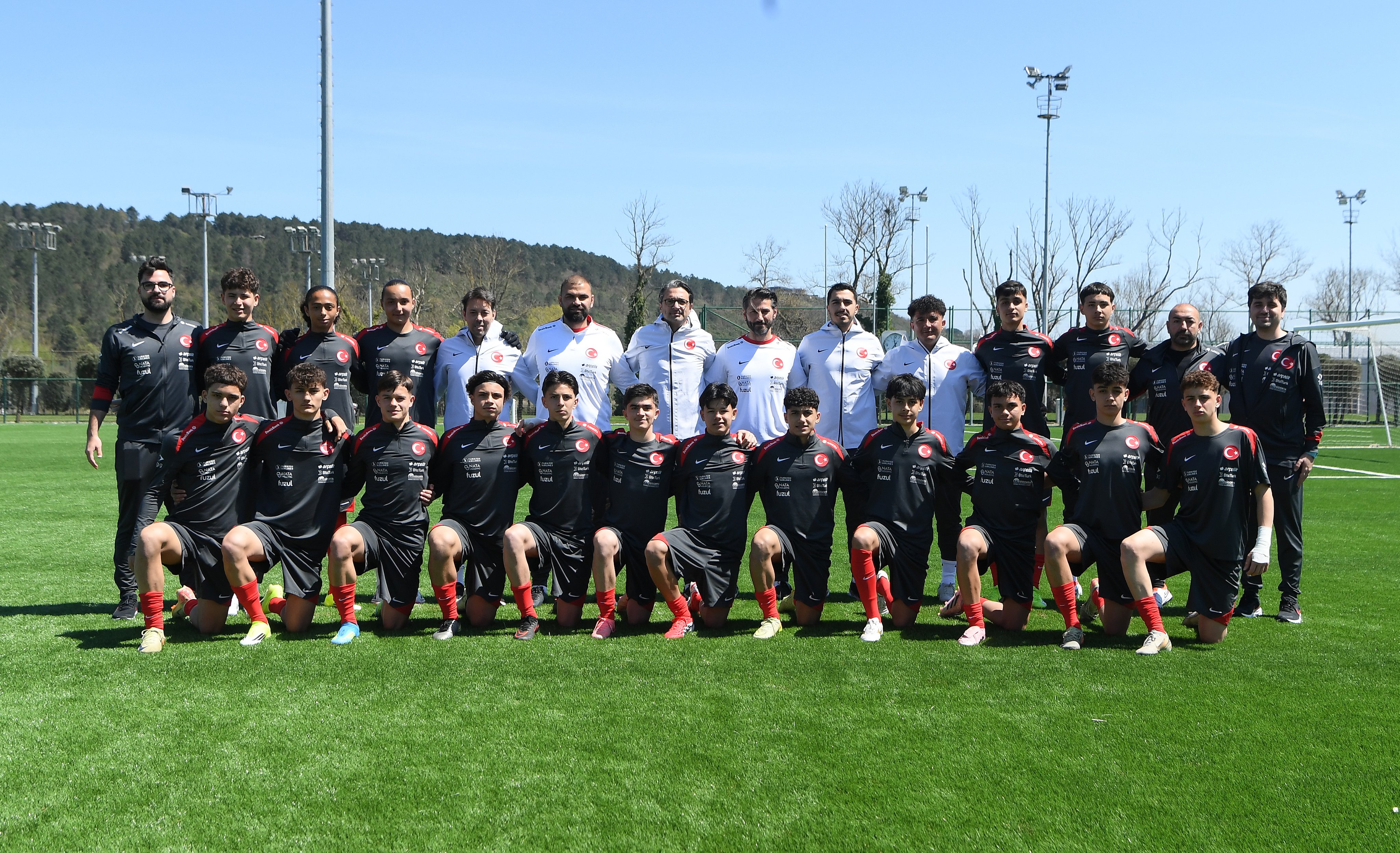 U15 Milli Takım, Ukrayna ile Maçlar için Hazırlanıyor