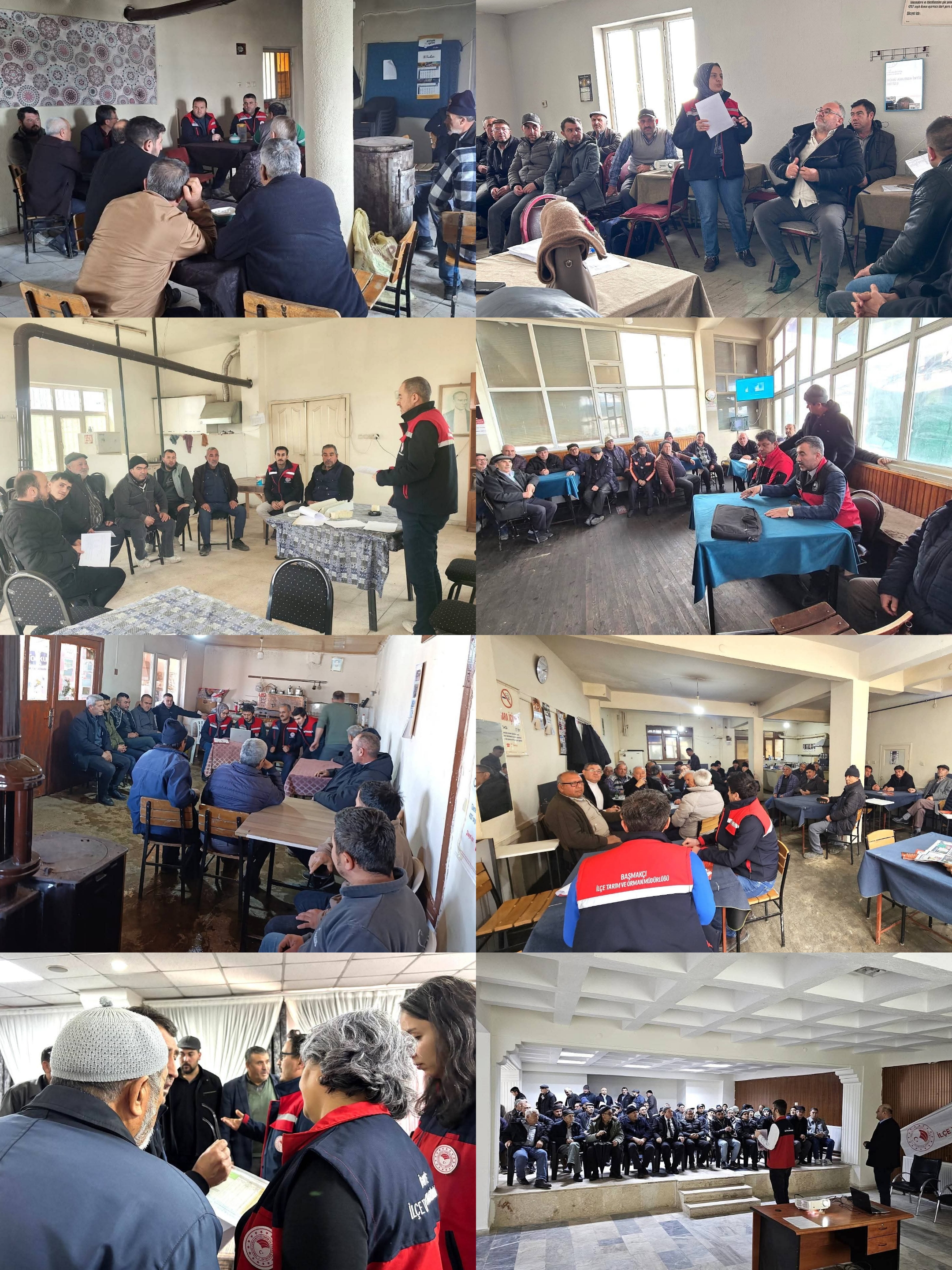 ÜRETİCİLERE YÖNELİK B-REÇETE VE BİTKİ KORUMA ÜRÜNLERİ UYGULAMA EĞİTİMLERİ SÜRÜYOR