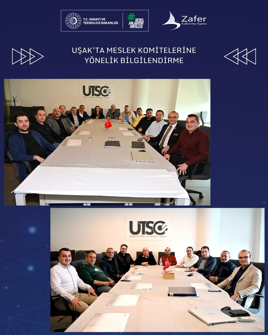 Uşak’ta Meslek Komitelerine Yönelik Bilgilendirme