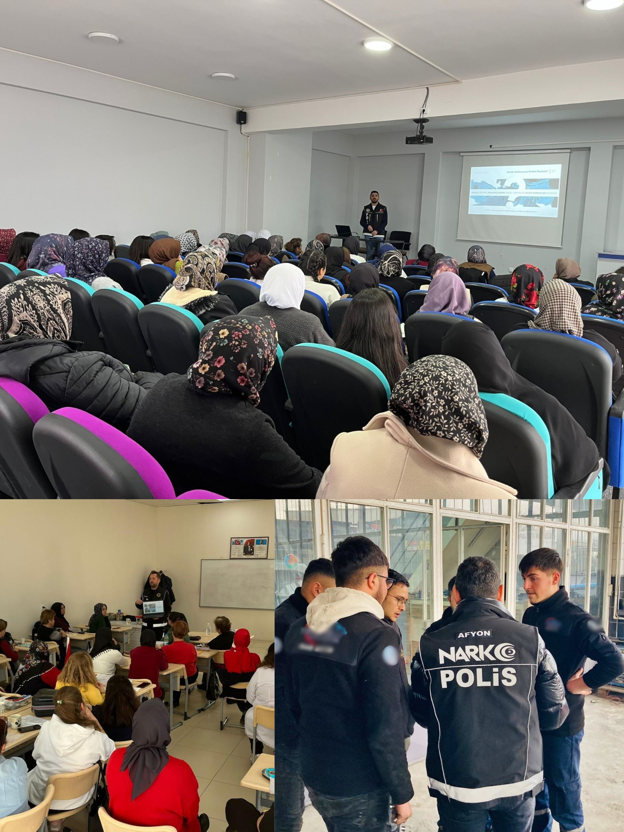 Uyuşturucuyla Mücadelede İlçelerde Bilgilendirme Çalışması