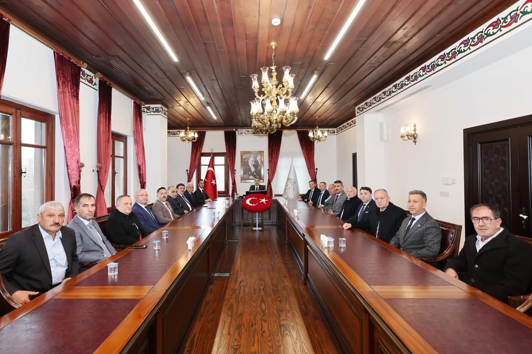 Vali Dr. Naci Aktaş'ın Ziyaretleri Kabulü
